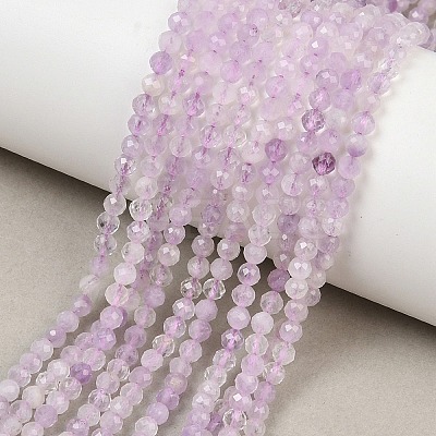 Natural Lavender Amethyst Beads Strands G-C127-A03-04-1