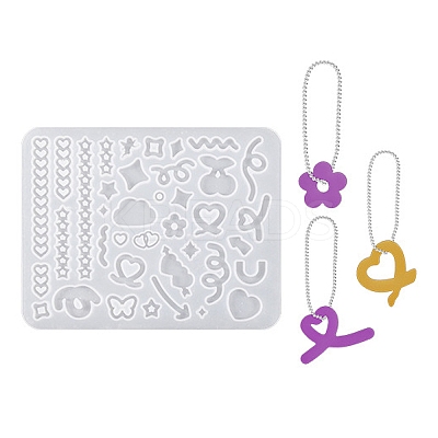 DIY Pendant Silicone Molds DIY-G113-02A-1