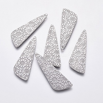 Non-Tarnish 304 Stainless Steel Pendants STAS-F230-05P-1
