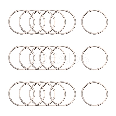 Tarnish Resistant 304 Stainless Steel Linking Ring STAS-S079-12A-1