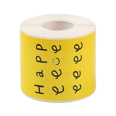 200Pcs Thank You Theme Stickers Roll DIY-M070-01D-1