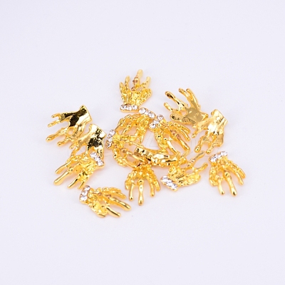 Halloween Theme Alloy Cabochons MRMJ-WH0060-62G-1