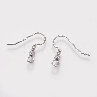 Tarnish Resistant 316 Surgical Stainless Steel Earring Hooks LS-X-STAS-I090-03P-1