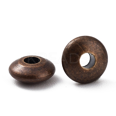 Brass Spacer Beads KK-E246-R-1
