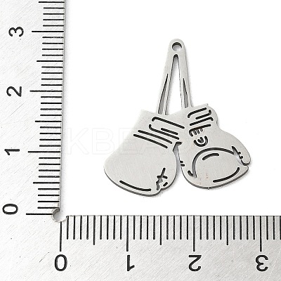 201 Stainless Steel Pendants STAS-G366-07P-1