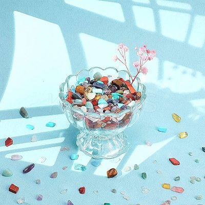 375G 15 Style Natural & Synthetic Gemstone Beads G-PH0001-40-1