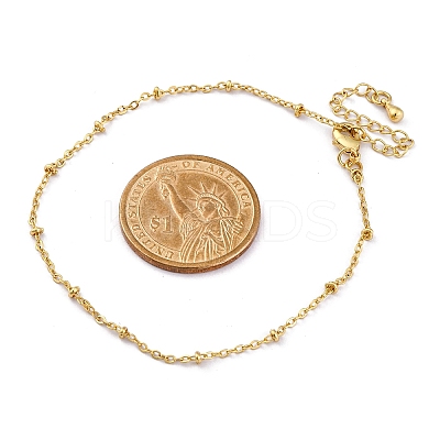 Brass Satellite Chains  Bracelets for Women BJEW-G735-19G-1