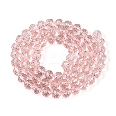 Transparent Glass Bead Strands GLAA-R095-12mm-26-1