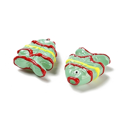 Baking Paint Glass Beads LAMP-I032-01F-1