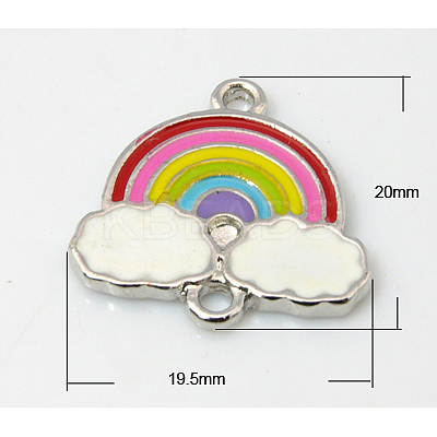 Alloy Enamel Links LS-zx-EA214Y-NF-1