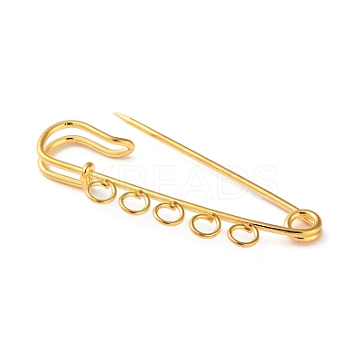 Iron Brooch Findings FIND-D036-04G-1