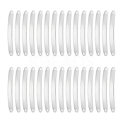 30Pcs 304 Stainless Steel Connector Charms STAS-UN0055-53-1