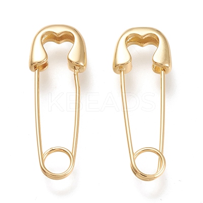 Brass Dangle Earrings KK-M207-03G-1