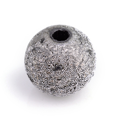 Spray Painted Acrylic Beads ACRP-Q018-6mm-014-1
