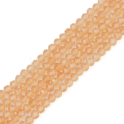 Glass Beads Strands EGLA-A034-T3mm-D23-1