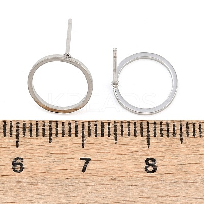 316 Stainless Steel Stud Earrings EJEW-D339-05P-1