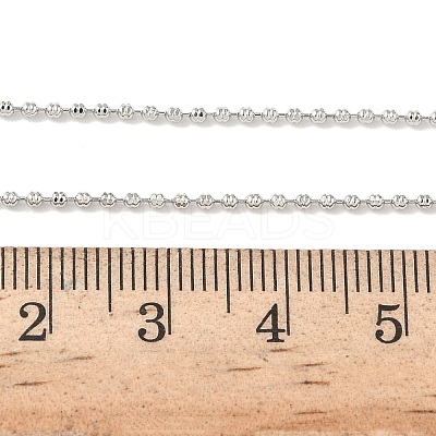 1.5MM Brass Ball Chain Necklaces NJEW-Z097-03P-1