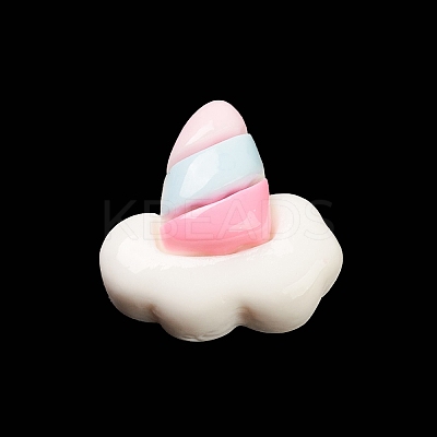 Opaque Resin Cabochons LS-RESI-C032-01D-1