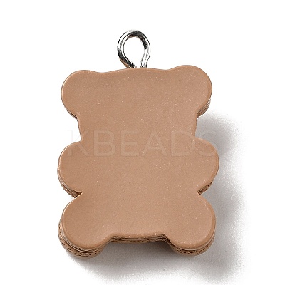 Opaque Resin Pendants RESI-C037-02M-1