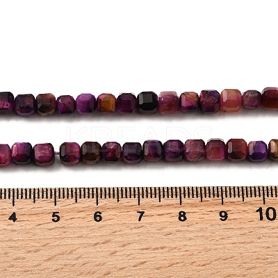 Natural Tiger Eye Beads Strands G-F797-A16-01A-1