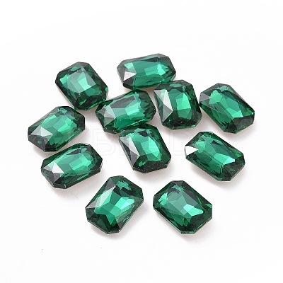 Glass Rhinestone Cabochons GGLA-P002-01A-02-1