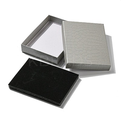 Python Pattern Cardboard Jewelry Set Boxes CBOX-L007-008B-01-1