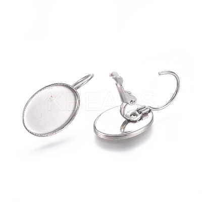 Tarnish Resistant 304 Stainless Steel Leverback Earring Findings LS-X-STAS-E474-08P-1