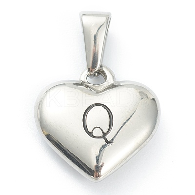 304 Stainless Steel Pendants STAS-P278-01Q-P-1