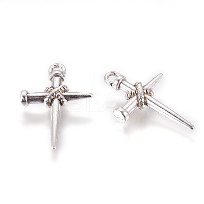 Tibetan Style Zinc Alloy Pendants PALLOY-F248-046AS-1