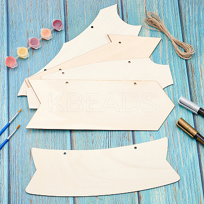 Wooden Ornaments WOOD-WH0107-32-1