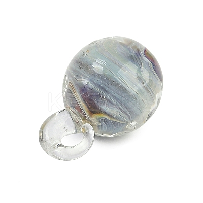 Handmade Lampwork Pendants LAMP-Q005-07C-1
