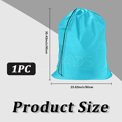 Rectangle Oxford Cloth Travel Laundry Bag ABAG-WH20015-10A-1