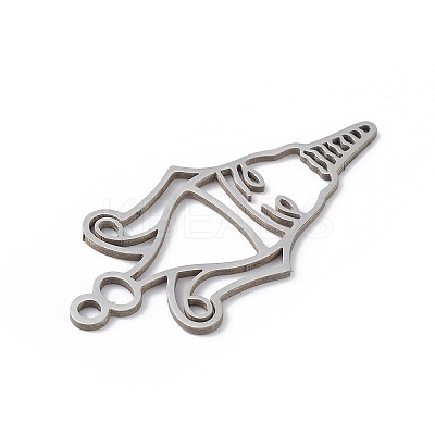 Non-Tarnish 201 Stainless Steel Pendants STAS-K250-07P-1