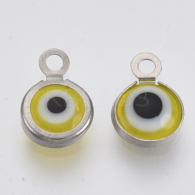 Handmade Lampwork Charms STAS-T041-01-08-1