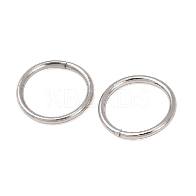 Tarnish Resistant 304 Stainless Steel Open Jump Rings Jump Rings LS-STAS-N015-04-10x1mm-1