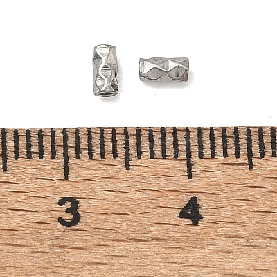 304 Stainless Steel Tube Beads STAS-Z192-07P-01-1