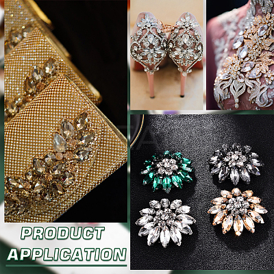 60Pcs 3 Styles Sew on Rhinestone DIY-MA0005-54A-1