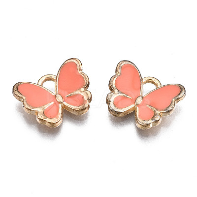 Alloy Enamel Charms ENAM-S121-070I-1