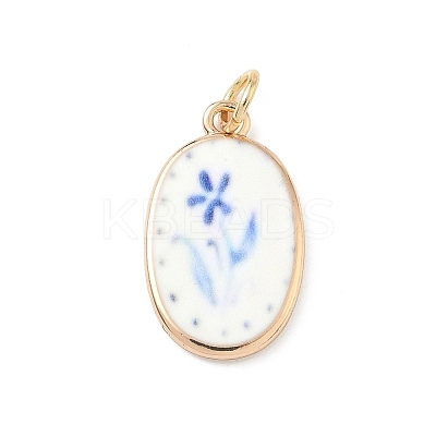 Printed 304 Stainless Steel Pendants STAS-A131-10D-G-1