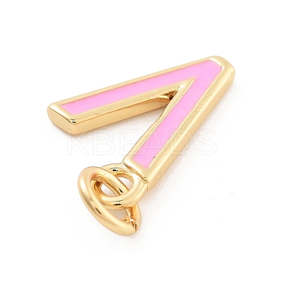 Rack Plating Brass Pendants KK-C065-02V-G-1