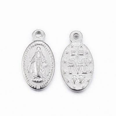 Non-Tarnish 304 Stainless Steel Pendants X-STAS-H400-34P-1