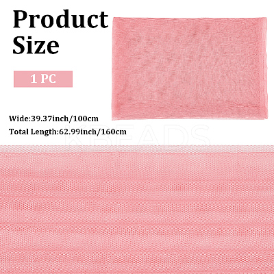 Polyester Mesh Fabric DIY-WH20009-40X-1