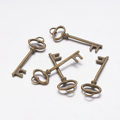 Tibetan Style Alloy Pendants LS-TIBEP-14008-AB-FF-1