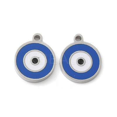 304 Stainless Steel Charms with Enamel STAS-L022-171A-P-1