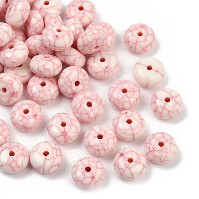 Acrylic Imitation Turquoise  Beads OACR-S047-17B-1