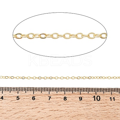 3.28 Feet Brass Cable Chains X-CHC-L037-04G-1