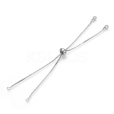 Rack Plating Adjustable Brass Slider Bracelet Making MAK-R025-02P-1-1