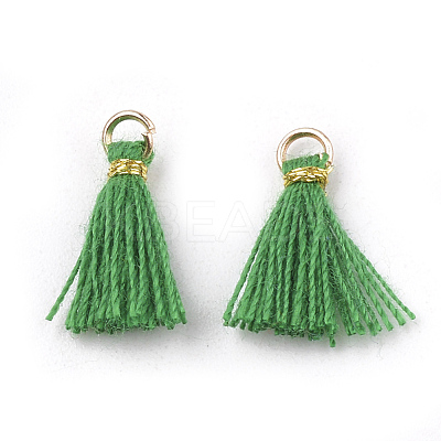 Polycotton(Polyester Cotton) Tassel Pendant Decorations FIND-S281-11-1