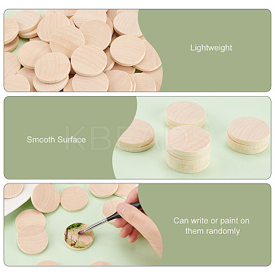 100Pcs Grass Wood Cutouts WOOD-PH0002-53A-1