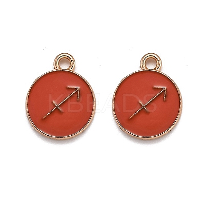Alloy Enamel Pendants LS-ENAM-S124-01B-12F-1